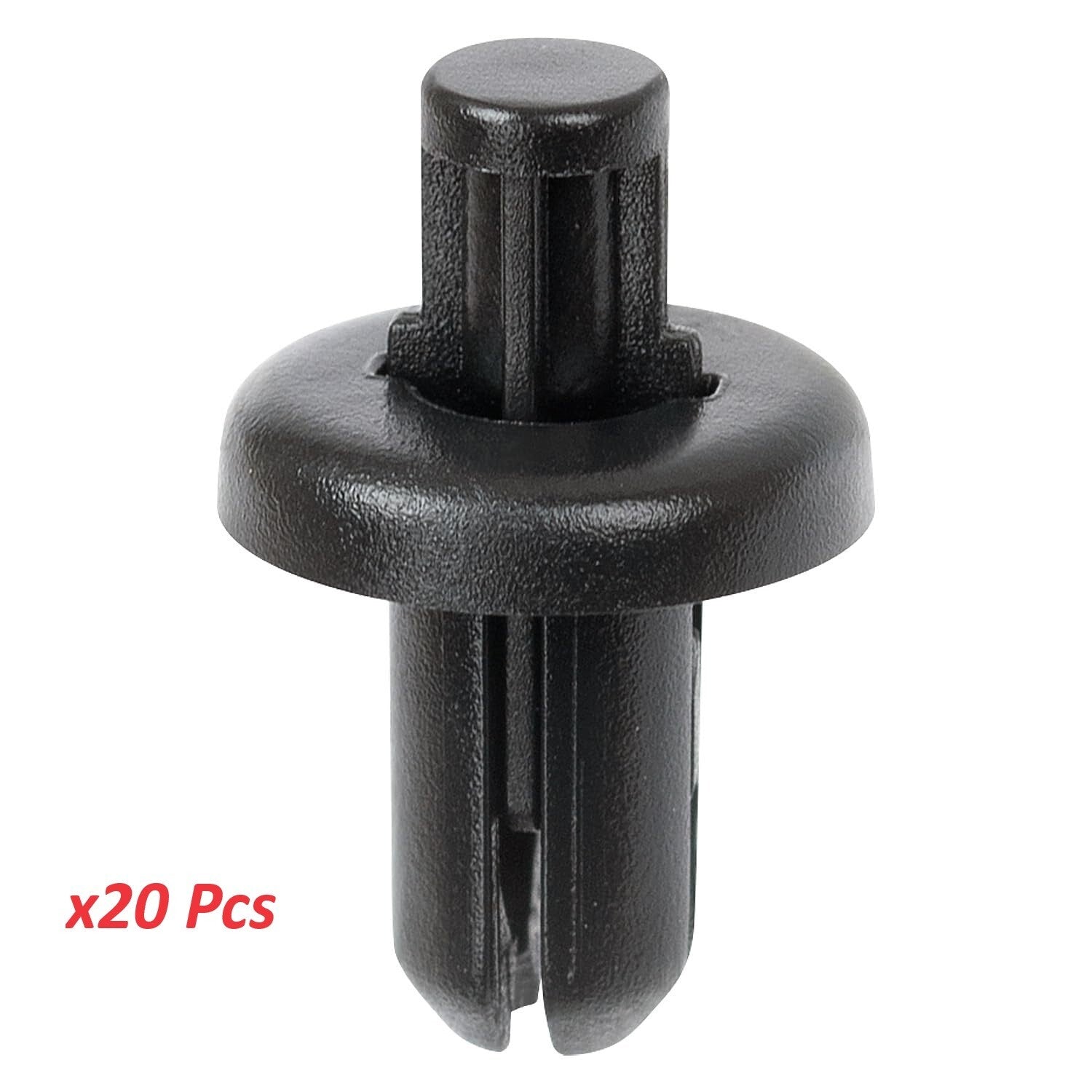 5mm Plastic Rivet Trim Clips x20 Honda Yamaha Suzuki Kawasaki Bike Fairing Panel0