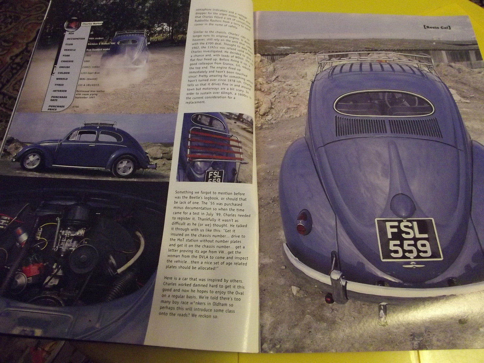 TOTAL VW MAGAZINE NOVEMBER 1999 #c33