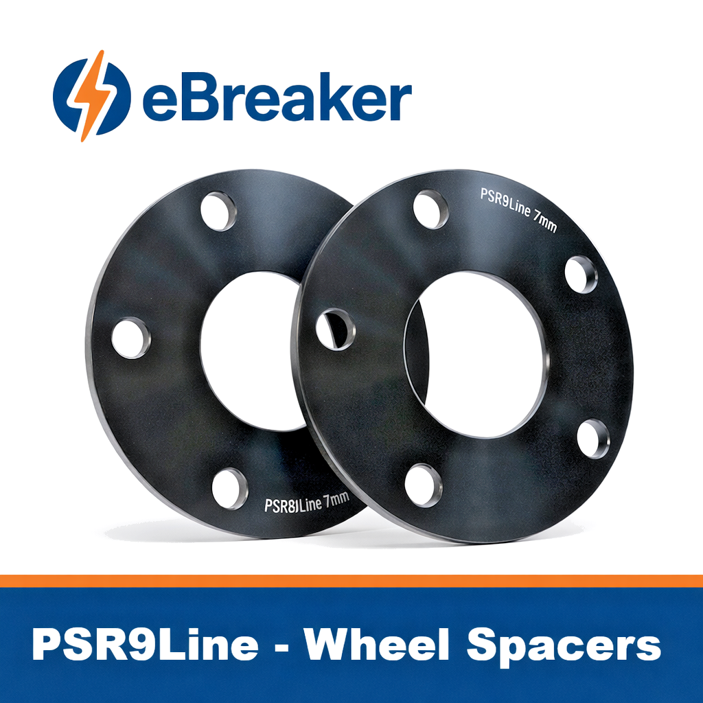 PORSCHE 7mm Wheel Spacers 5x130 With Extended AM Bolts  Precision Fit in Black1