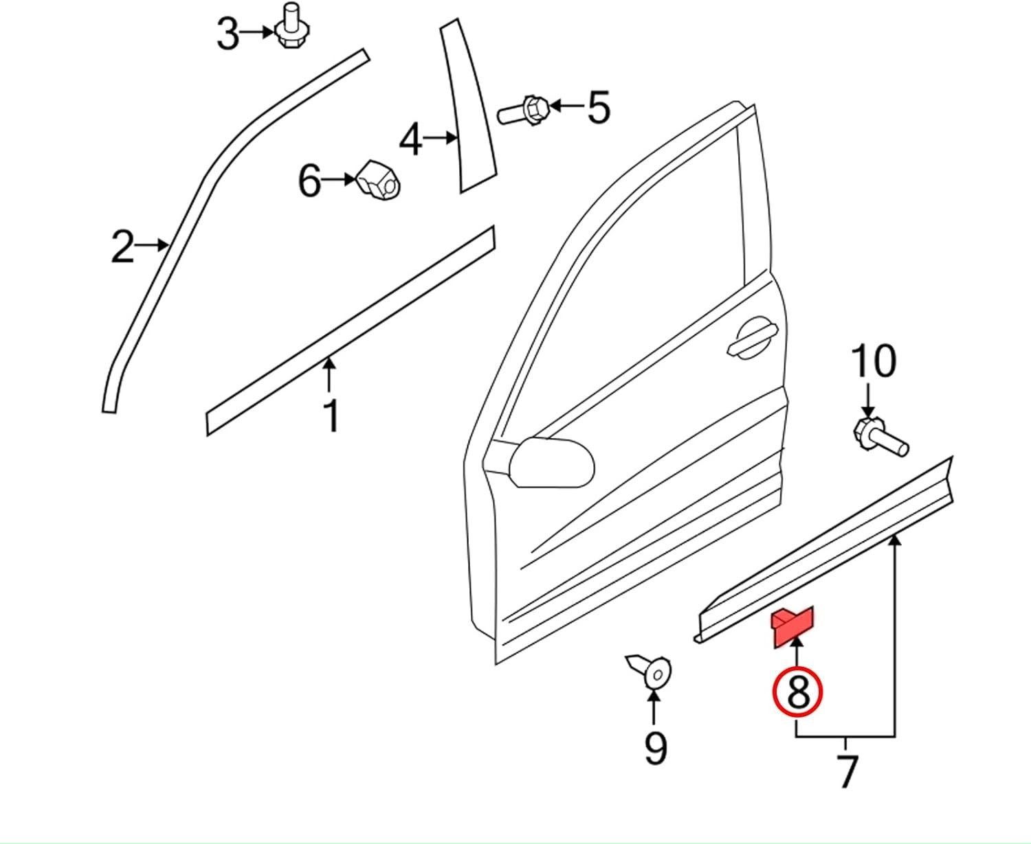Rubber Hole Sealing Plug - Automotive Grommet Bung Trim Clip Holder Car Van - x53