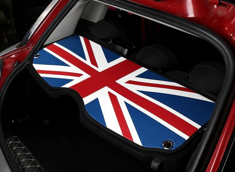 MINI F55 & F56 Parcel Shelf Leather Pad Union Jack For 2014 - 20200