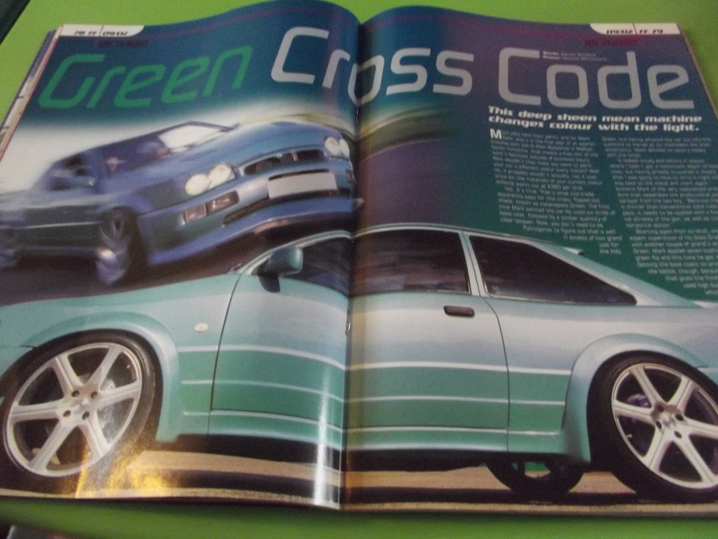 FAST FORD MAGAZINE SEPTEMBER 2002  #C5 RS ESCORT BODYKIT4