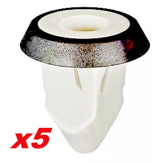 Bodywork Trim and Number Plate & Arch Fixing Grommet x5 Pcs BMW 5,6,7,X,Z Series0