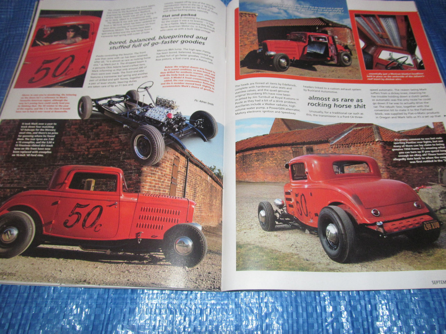 CUSTOM CAR MAGAZINE SEPTEMBER 2011 /   #bk14