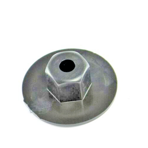 Hex Head Plastic Flanged 10mm Nut x5 pcs Arch Liner, Splash Guard, Underbody8
