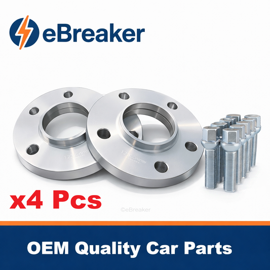 BMW 12mm Wheel Spacers 5x120 Hubcentric With Bolts x4  Precision Fit in Silver0