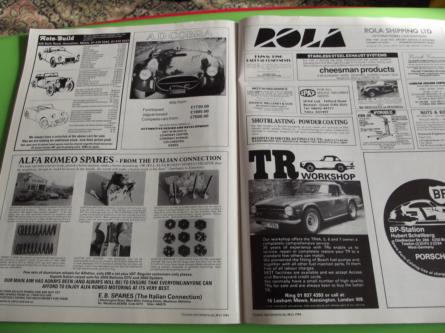 CLASSIC AND SPORTSCAR MAGAZINE DECEMBER 1983 #c15