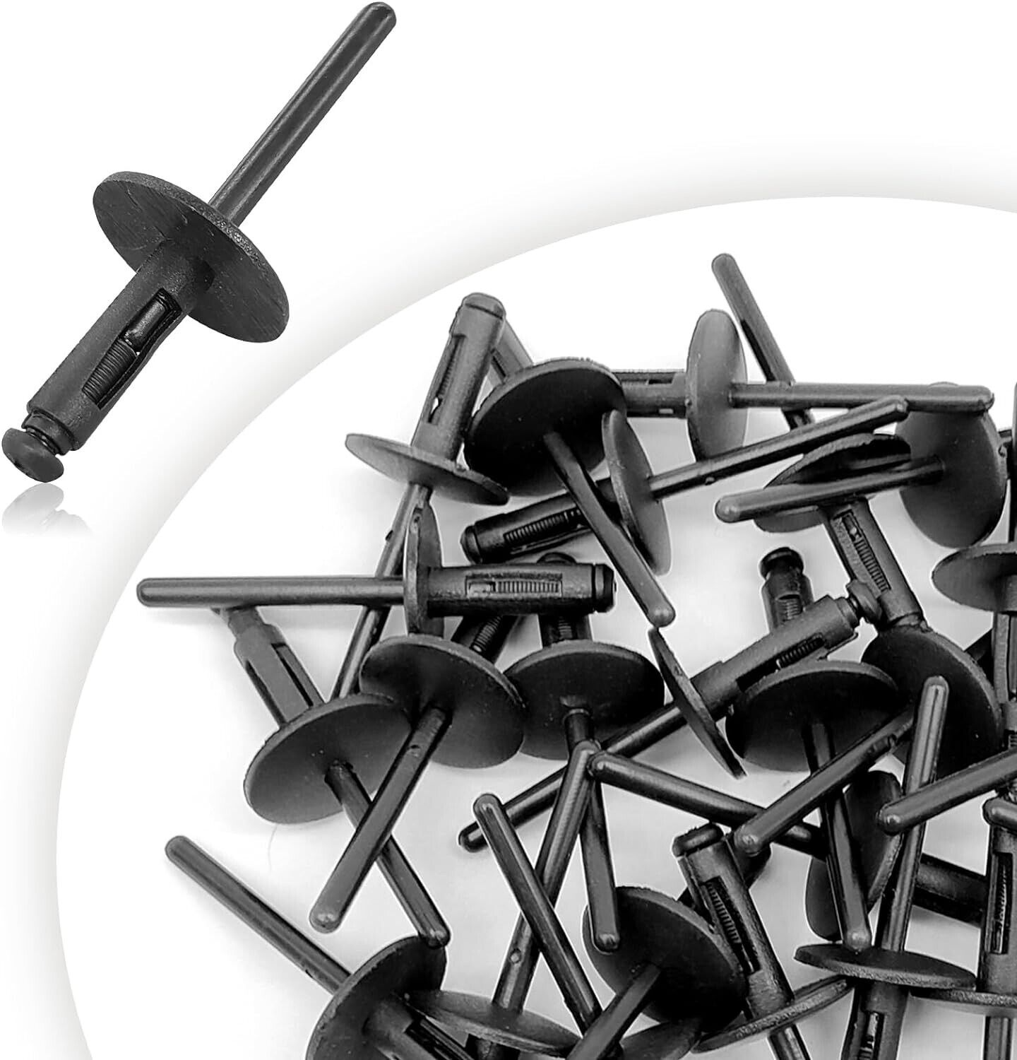 BMW X1 X2 X3 X4 X5 X6 F G Wheel Arch Flare Trim Clips 07147293278 Rivet 6mm x1021