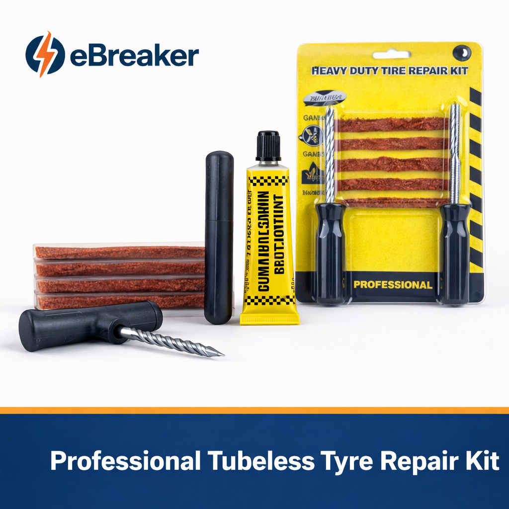 Heavy Duty Tyre Puncture Repair Kit – Car Motorcycle Van Emergency Roadside Fix.1