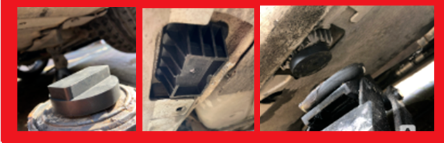 BMW Rubber Jack Pad Lift Adaptor x2 PCS - 1 3 4 5 Series E88 E46 E90 E60 F80 F823