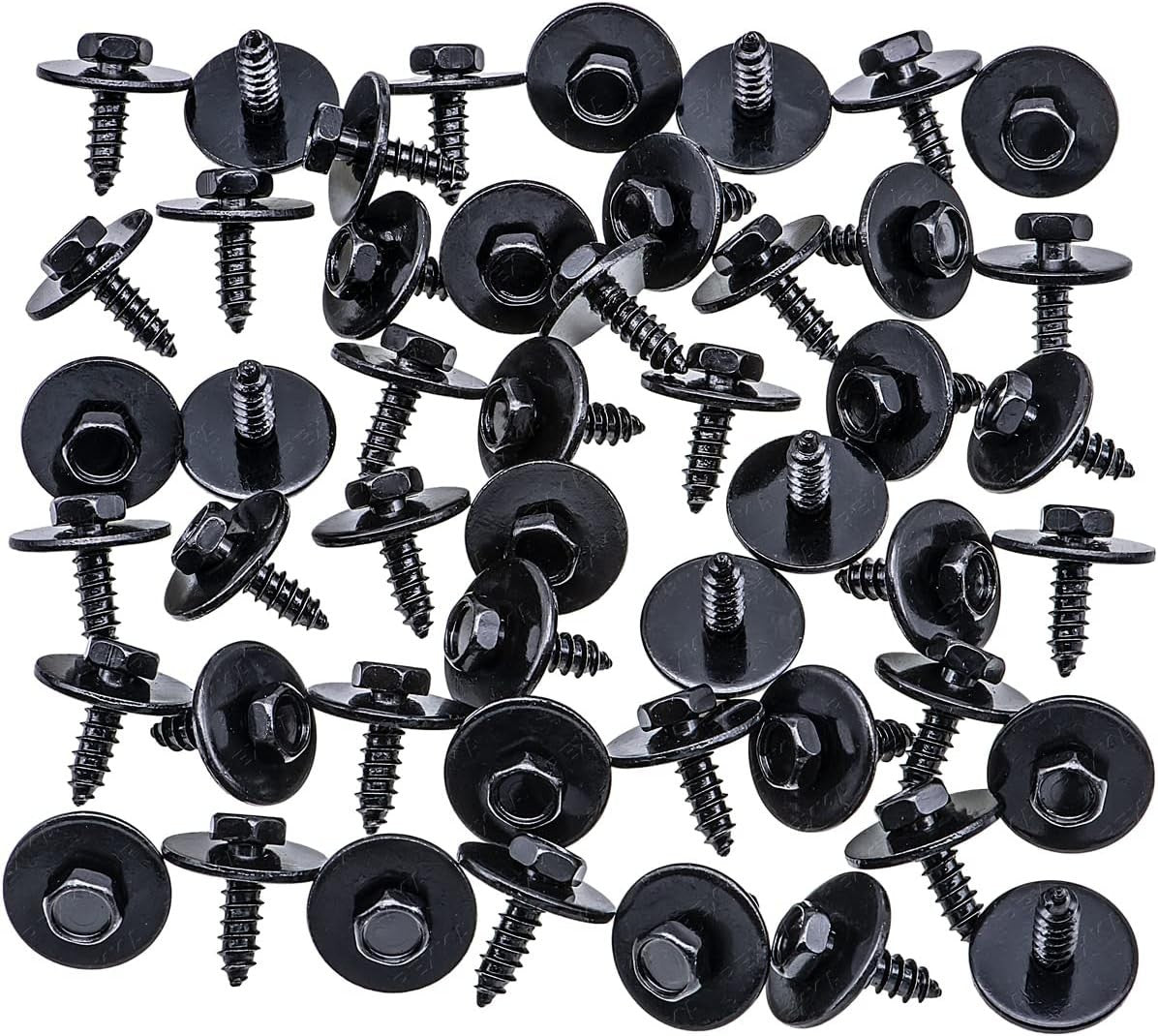 BMW Hex Screw Bolt Captive Washer Fixing of Bodywork and Trim Panels, Pack 10 Pc13
