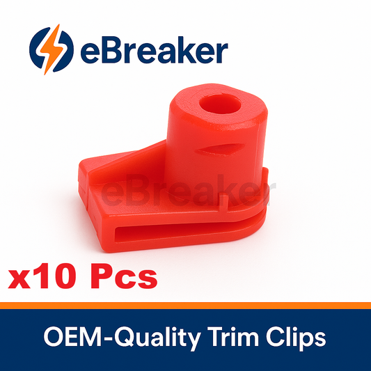 VAUXHALL Bumper Bodywork Interior Trim Panel Plastic Fastener Angled Grommet x100