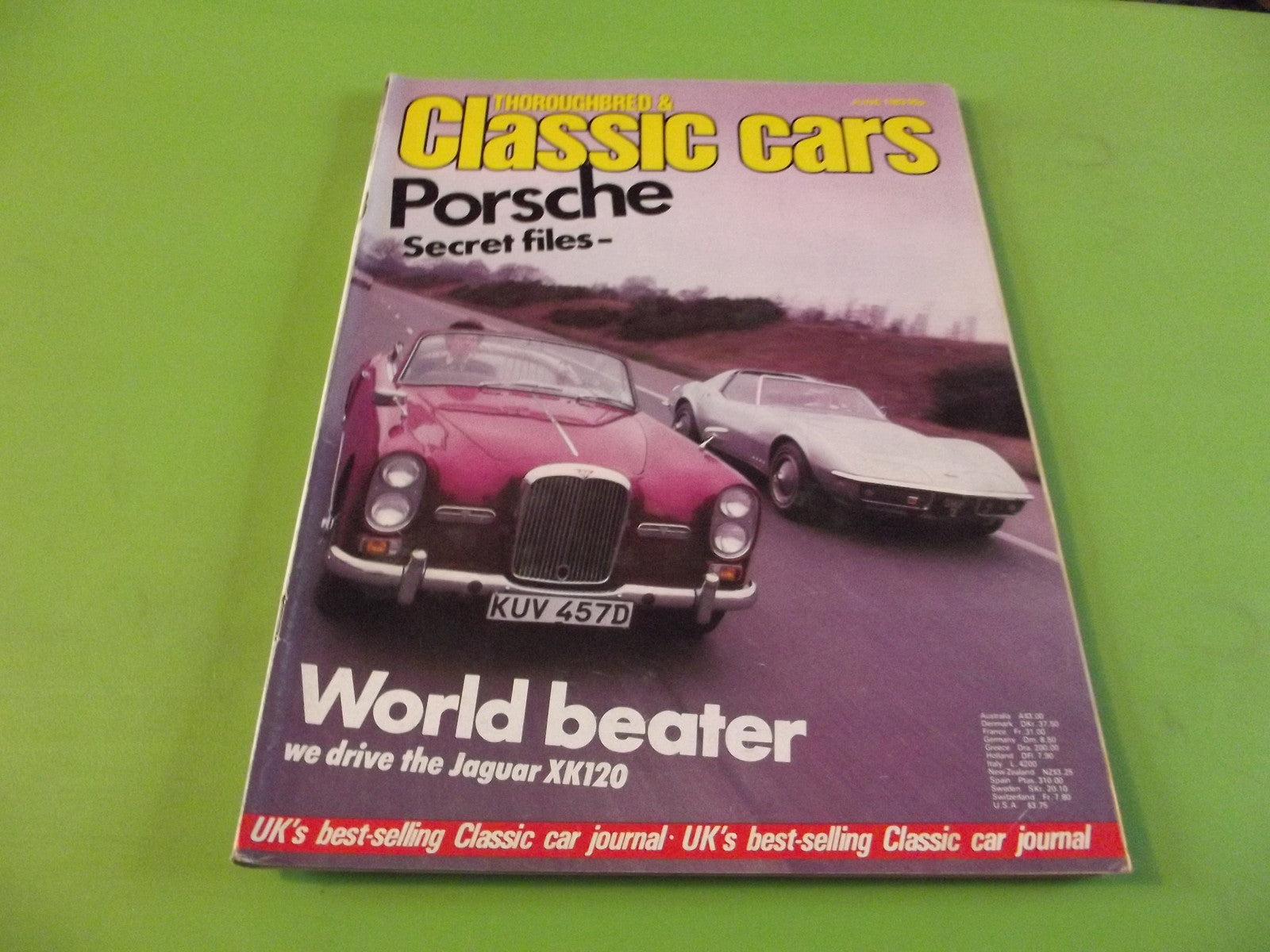 THOROUGHBRED AND CLASSIC CARS MAGAZINE JUNE 1983  #C40