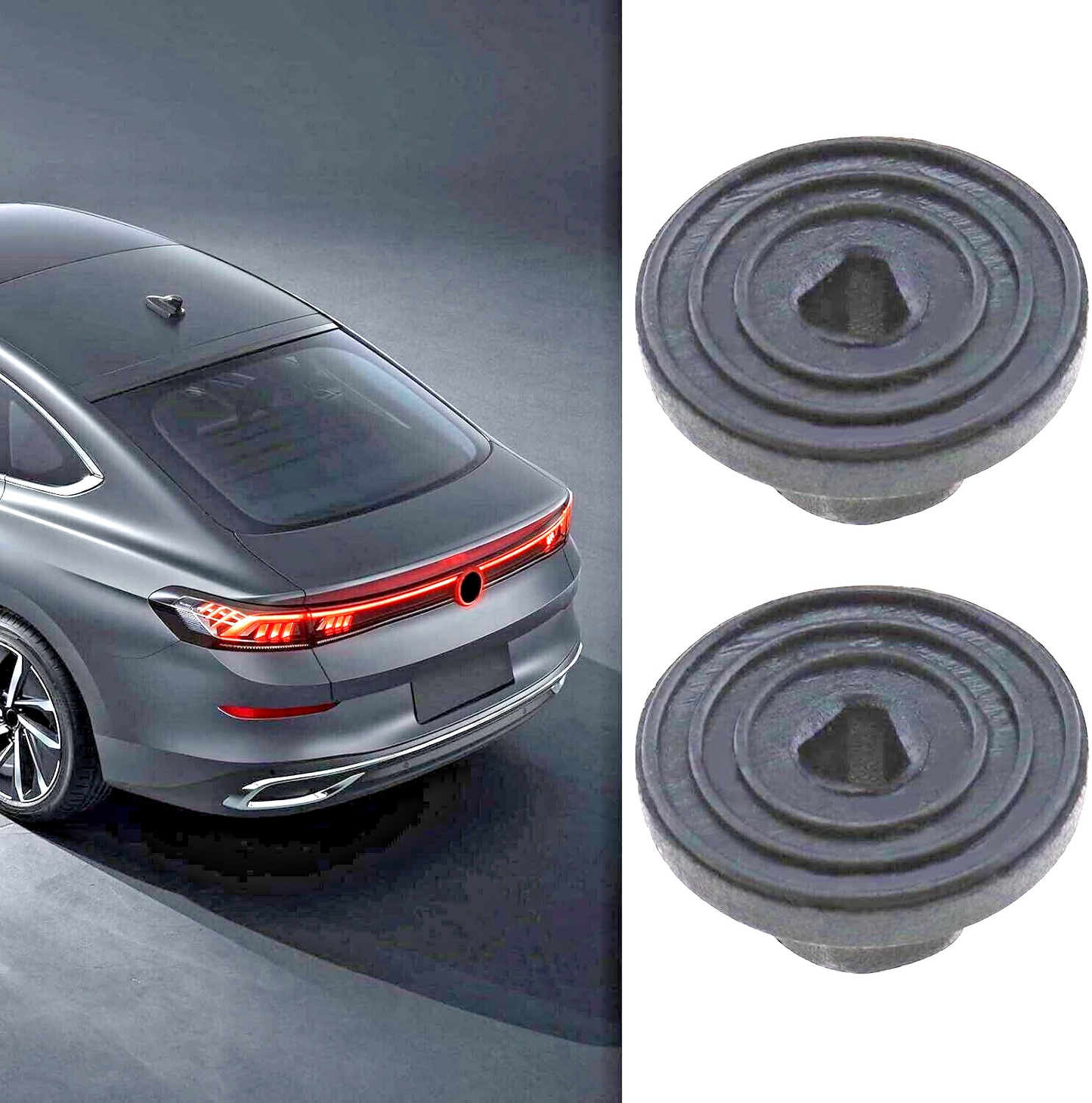 VW UNTHREADED PLASTIC NUTS ENGINE COVER UNDERTRAY SPLASH GUARDS 8E0825265C 20pcs9