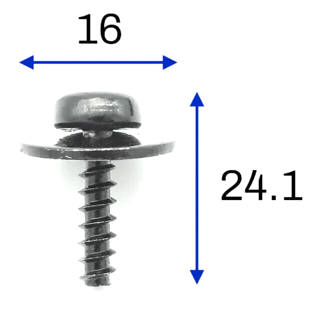 FORD Engine Under Body Tray Arch Liner Splash Guard Torx Screw Fixing & Washers.1