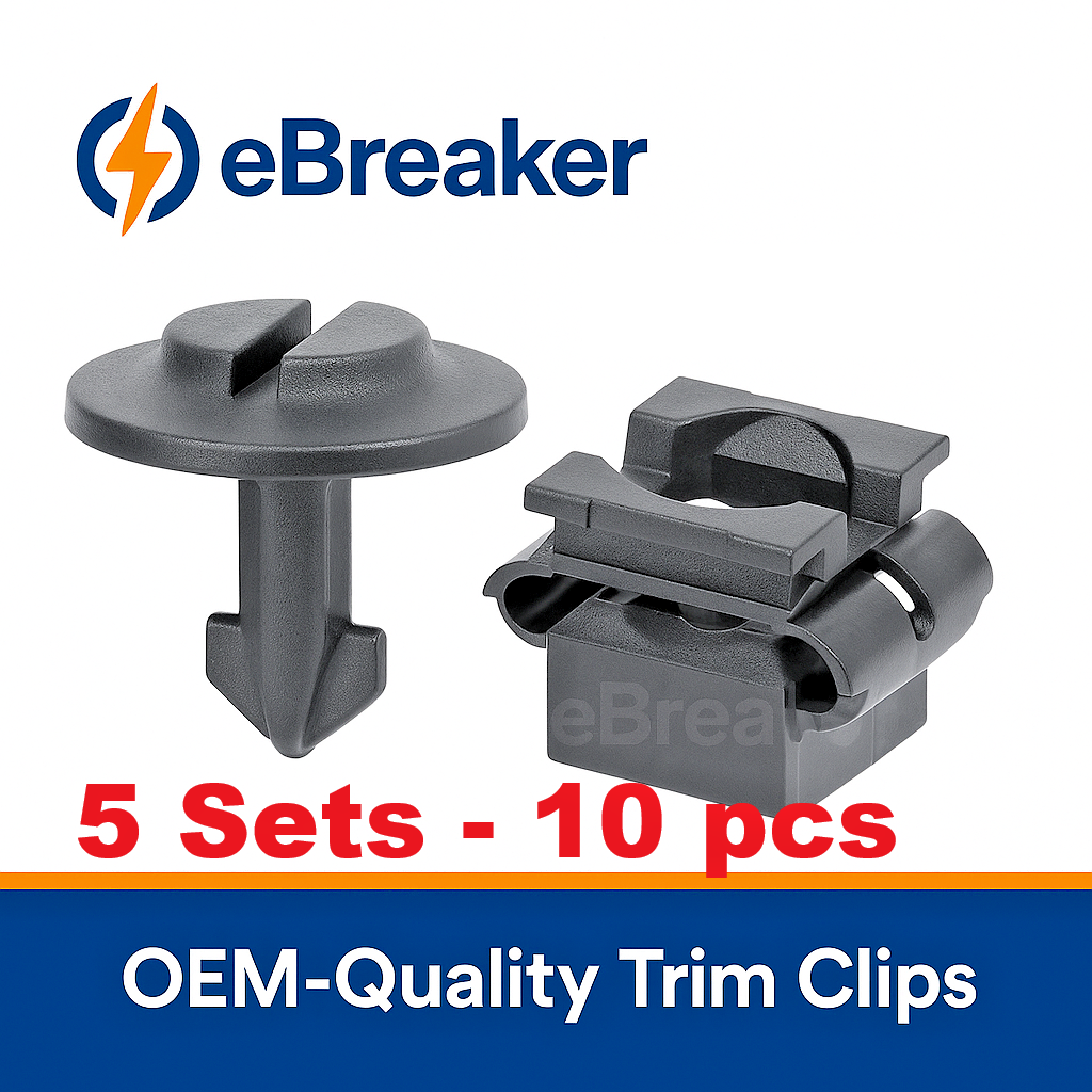 AUDI Splash Guard Under Tray Wheel Arch Liner Fixing Clip and Mount - Pack 5 Set0