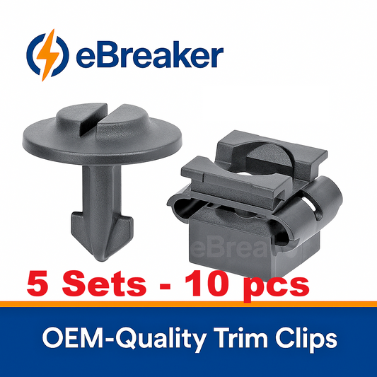 AUDI Splash Guard Under Tray Wheel Arch Liner Fixing Clip and Mount - Pack 5 Set0