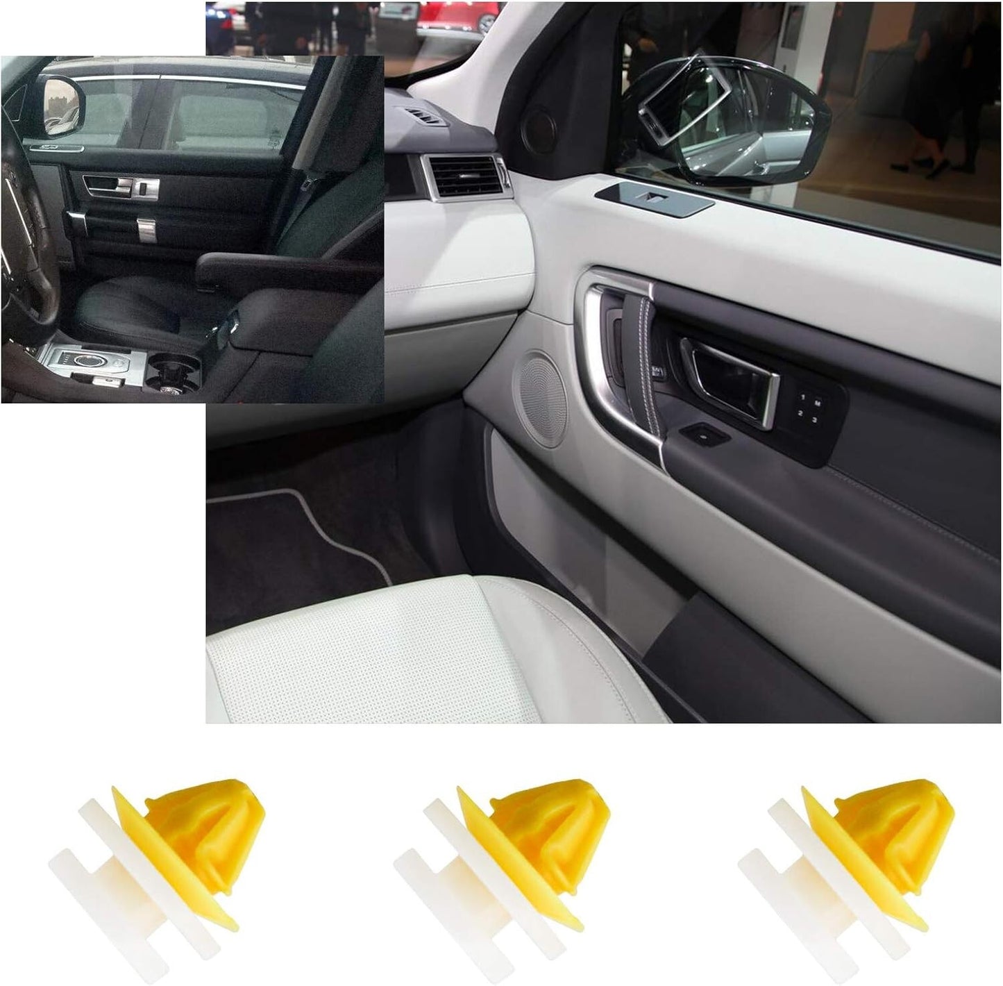 Land Rover Trim Fixing Clips Interior & Exterior x5 Pcs Freelander Disco Range20