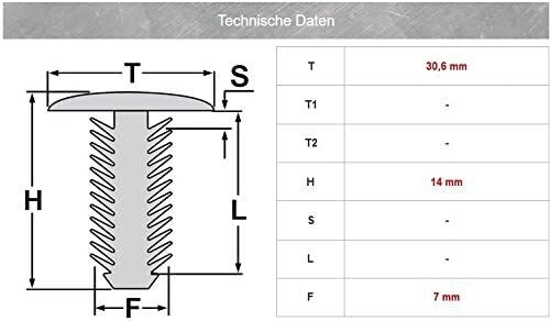 A B C E S Class Mercedes Trim Clips x15 Side Skirt Sill Moulding Panel Fastener.13