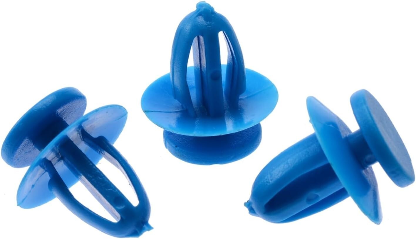 VAUXHALL Door Card Panel Interior Trim Clips Blue x10 Pcs #1325211817