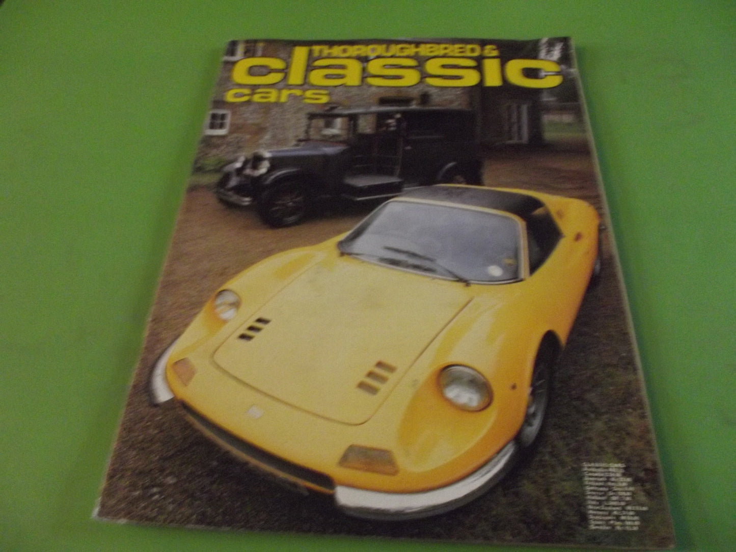 THOROUGHBRED AND CLASSIC CARS MAGAZINE JULY 1980 #C40