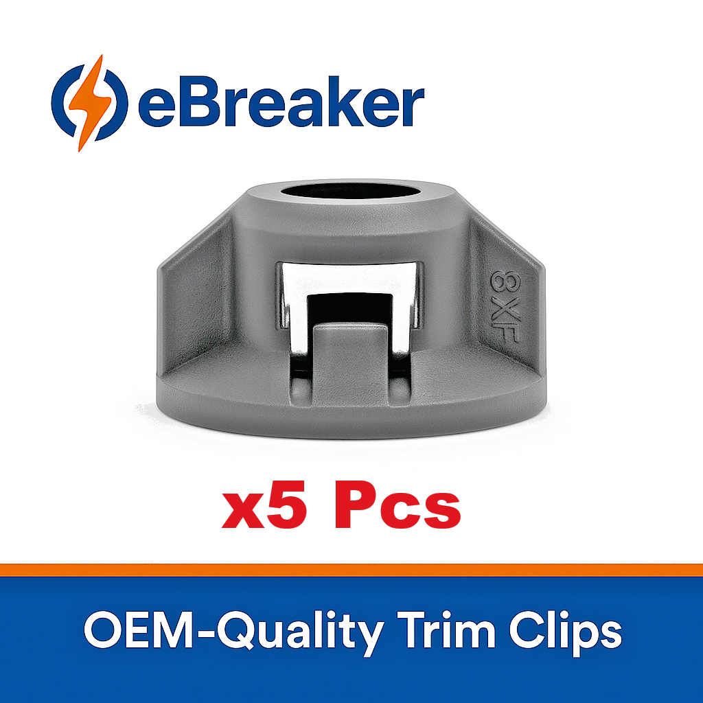 LEXUS Wheel Arch Liner Fixing Clip Plastic Wing Nut Black Prius Rav 4 C-HR 5 Pcs0