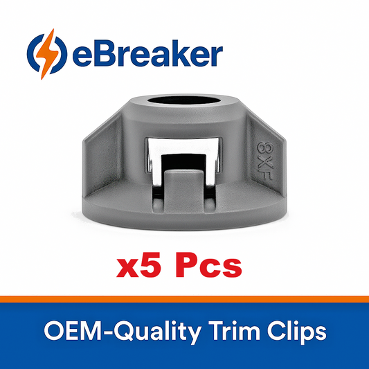 LEXUS Wheel Arch Liner Fixing Clip Plastic Wing Nut Black Prius Rav 4 C-HR 5 Pcs0