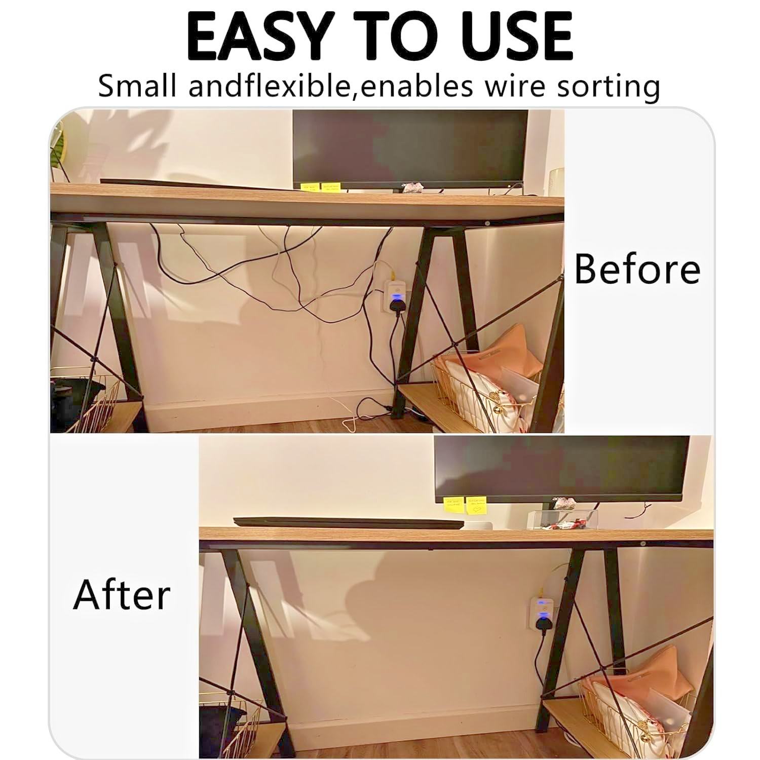 Vehicle / Household Electrical Cable and Wiring Route Sticky Back Clip Holder 2021