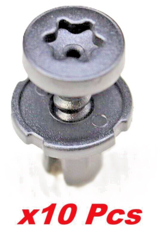 AUDI Torx Head Plastic Screw Fit Trim Rivet x10 Pcs - 7L68683070