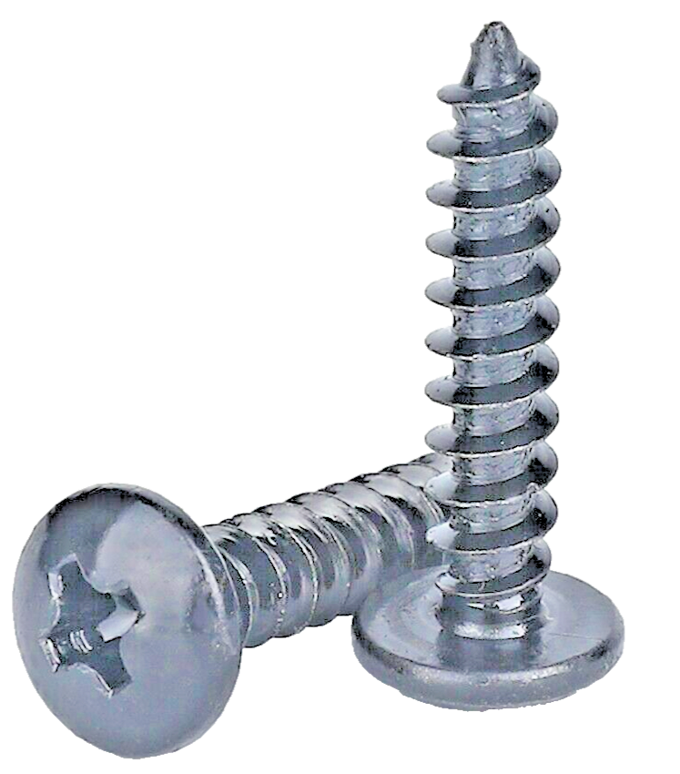 Car undertray Splashguard Speed Fastener Self Tapping Screws Panel U Clips x104