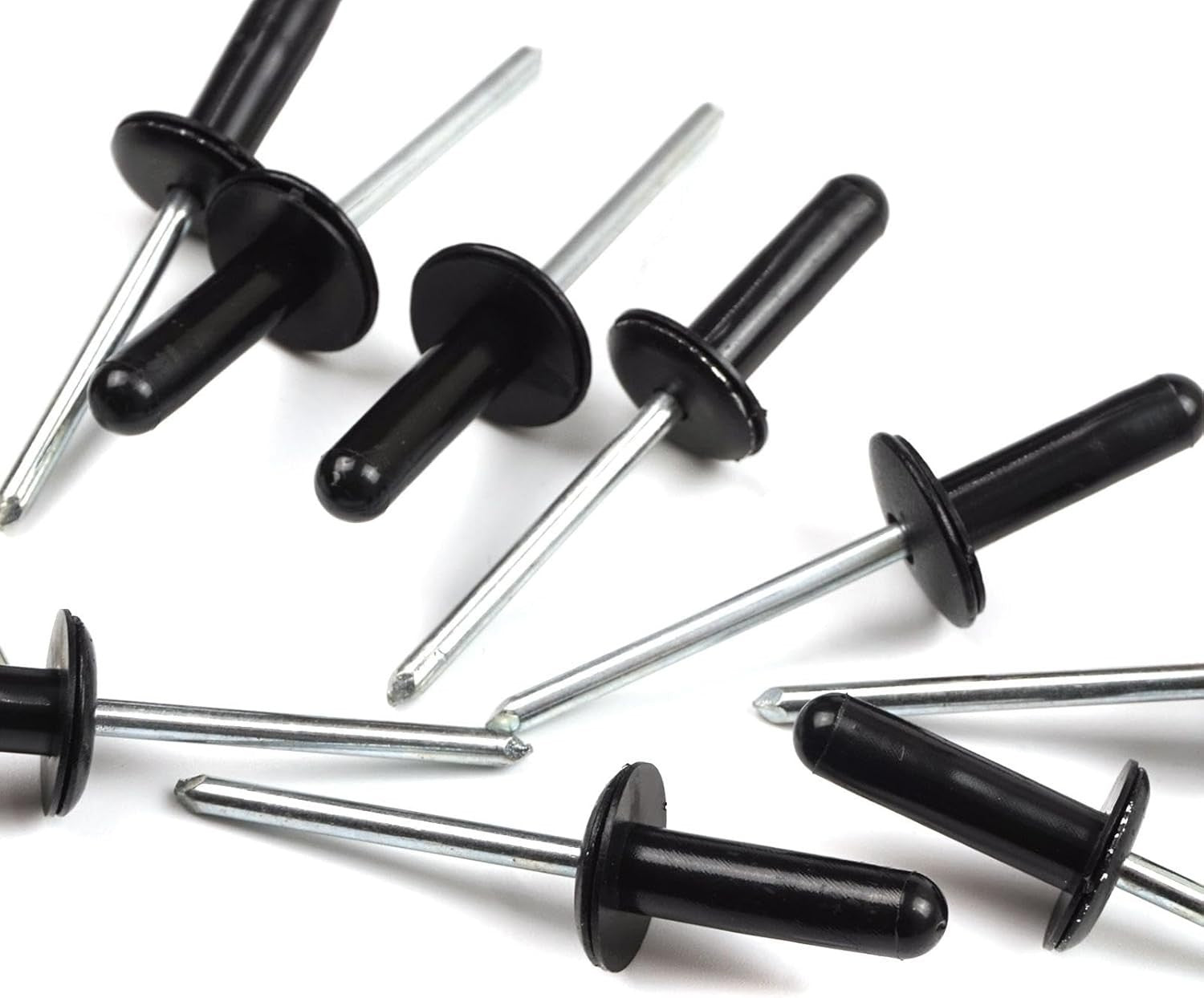 AUTOMOTIVE Bodykit & Wheel Arch Fixing Rivet Alloy with Plastic Head Pack -x 10.7