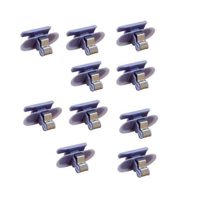 Peugeot Spring Loaded Trim Panel Moulding Fastener Clip - MPN # 8748QT Pack x 1017