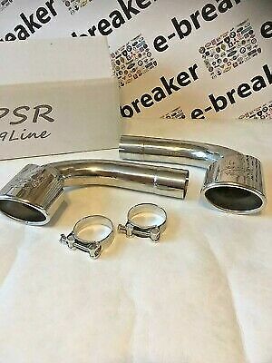 Exhaust Silencer Delete Muffler Bypass Pipes Porsche 996 PSR9Line P1