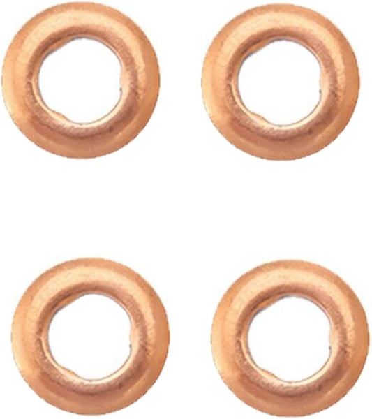 VAUXHALL Diesel Fuel Injector Copper Washer Seal Set  Diesel 4Pc  OE # 931988199
