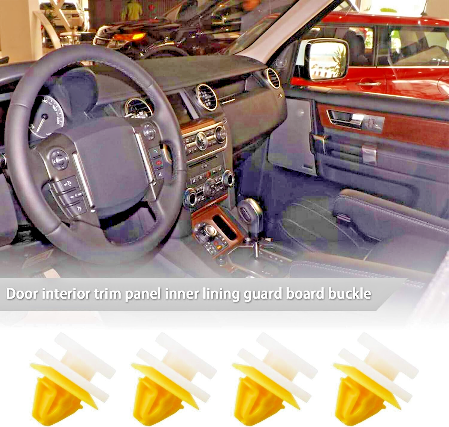 Land Rover Trim Fixing Clips Interior & Exterior x15 Pcs Freelander Disco Range.12