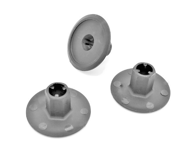 BMW Large Clip Nut Washer Under Tray Splash Guard Trim Panel Fastener - Set 5pcs21