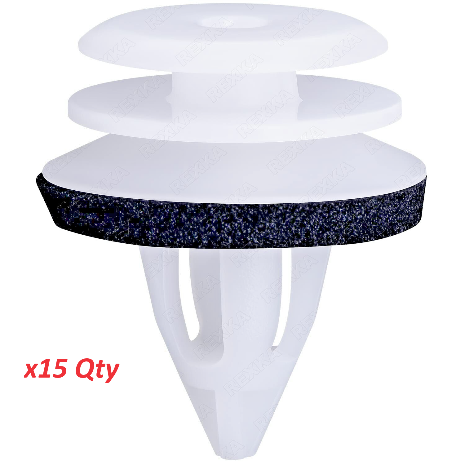 BMW Interior Trim Clips White # 51437001491 Fits Many Models 1998 - 2021 Qty 15'0