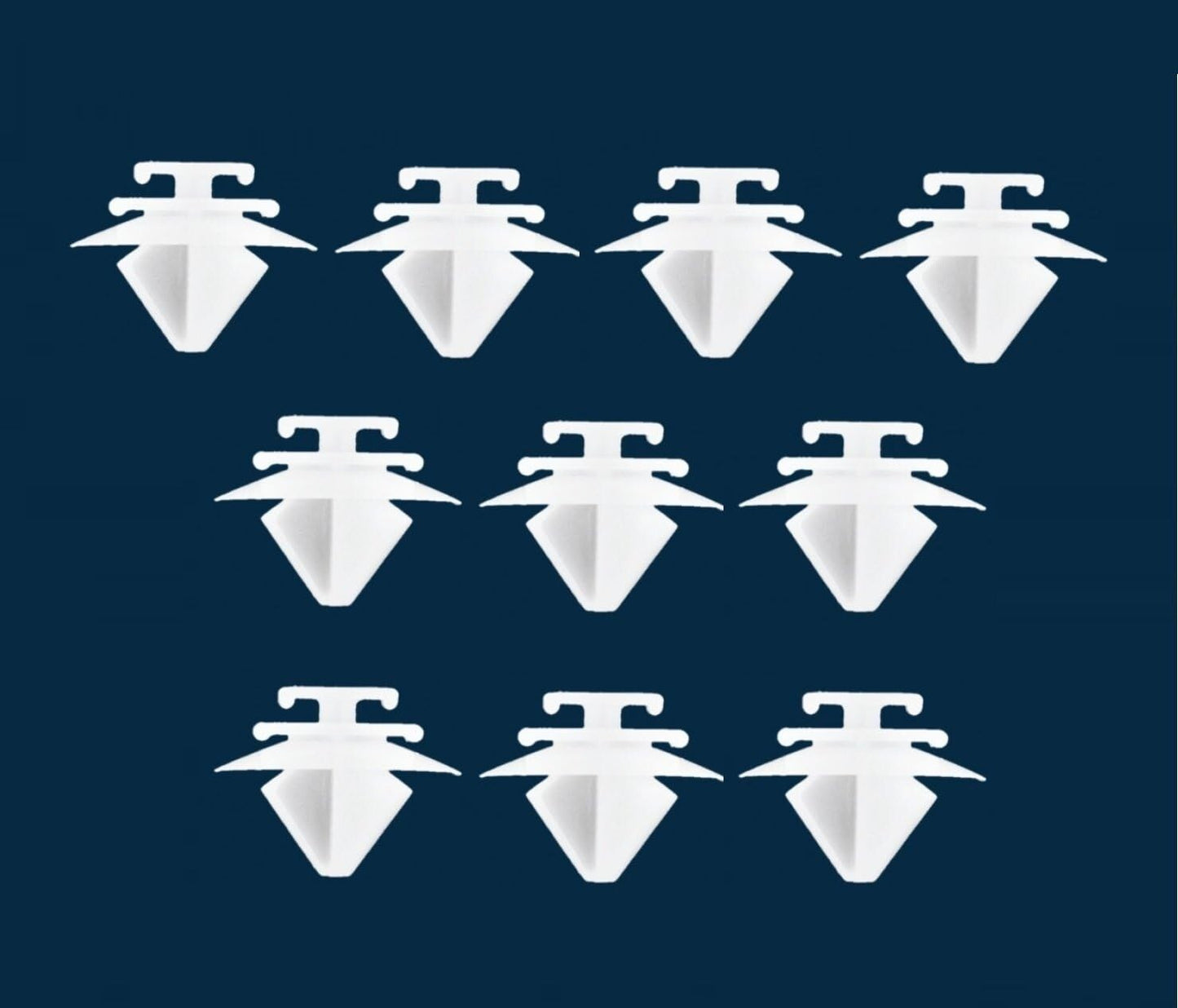 Vehicle Trim Moulding Clips Peugeot Renault Fiat Jeep x15 QTY1