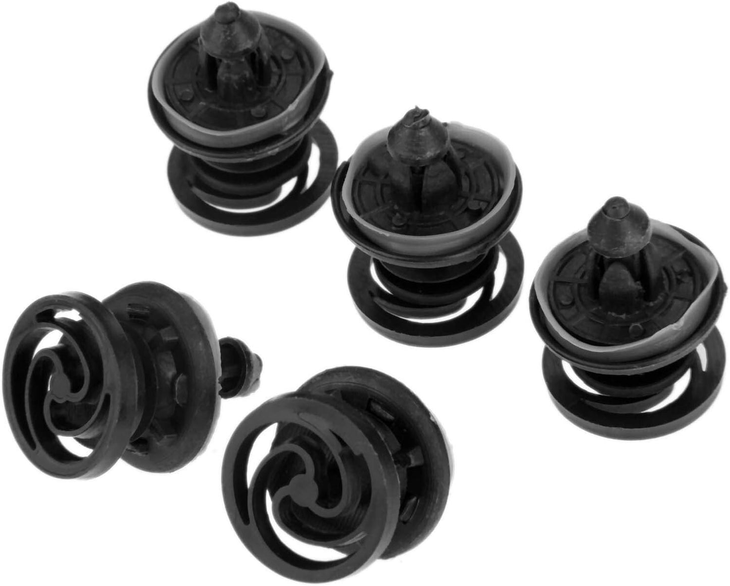 AUDI Interior Door Card Trim Panel Fastener Clips Sprung Head, x10 Pcs6