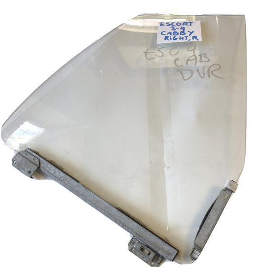 Ford Escort Cabriolet Mk4 Right Rear Side Window Glass0