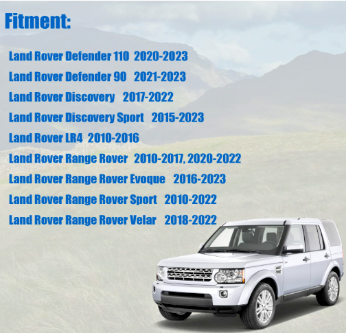 Land Range Rover Grill Trim Fastener Retainer Clip, Evoque Defender Discovery 208