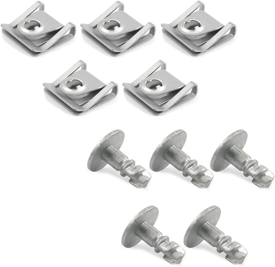 V.A.G Engine Undertray & Splash Guard Fasteners Clip Set Weather Shield - Set 1010