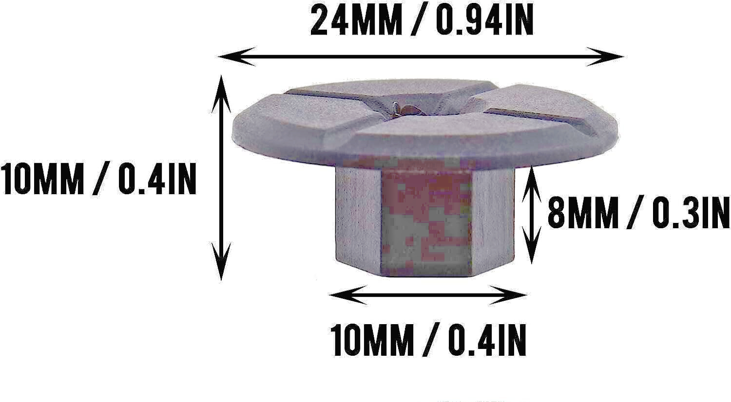 Wheel Arch Lining Mudguard Trim Fixing Nut 51711925025 BMW 1986 -16 E & F Series1