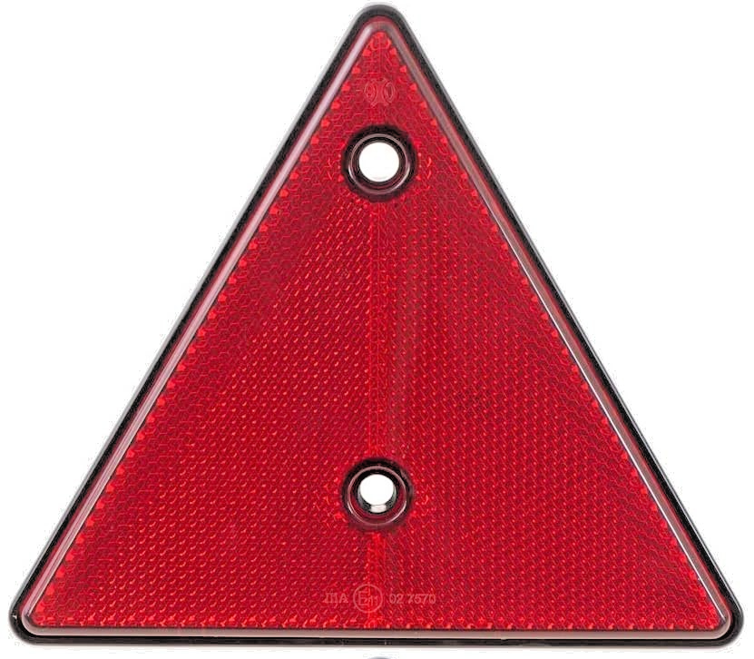 Red Rear Reflectors for Truck Van Trailers & Caravans Triangle Safety Markers x23