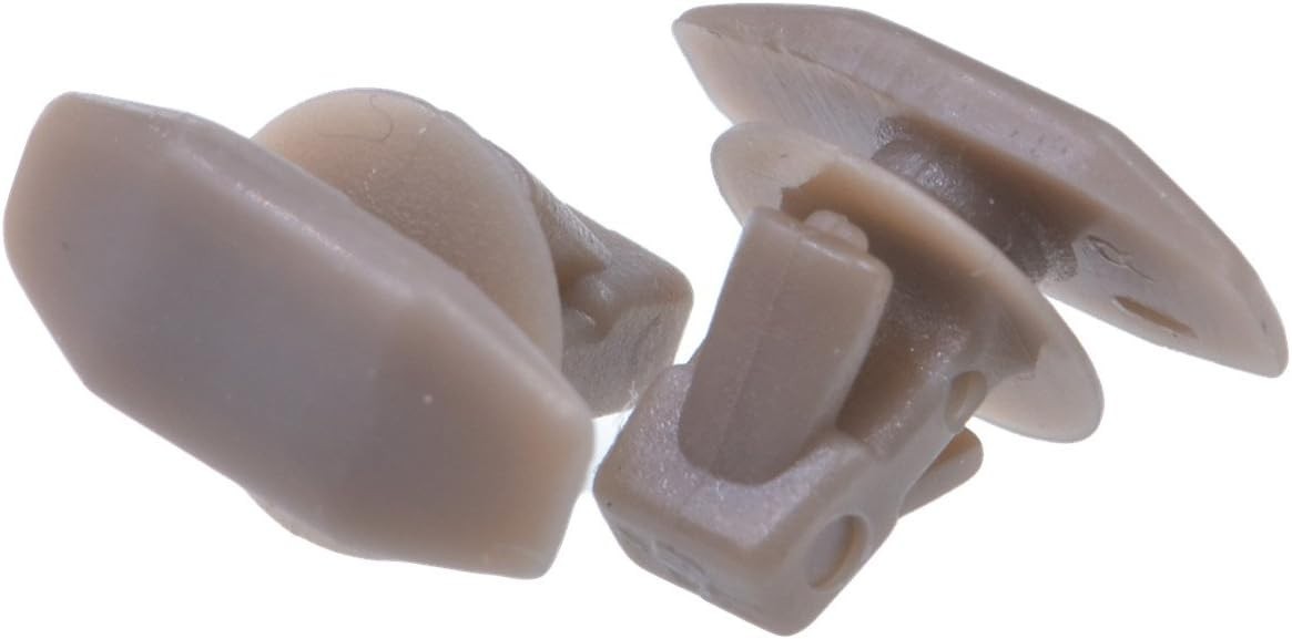 Mitsubishi Weatherstrip Rubber Seal Retaining Trim Clip Brown MU481027 Pack Of 513