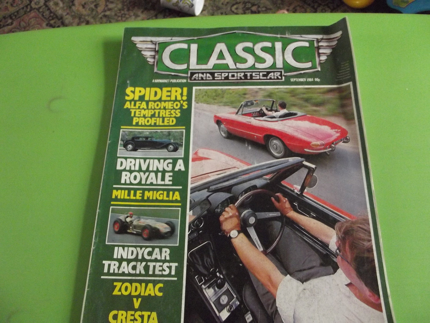 CLASSIC AND SPORTSCAR MAGAZINE SEPTEMBER 1984 #c10