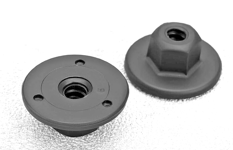 BMW MINI 10mm Hex Head Plastic Self-Threading Trim Fixing Nut Splash Gaurds 15pc9