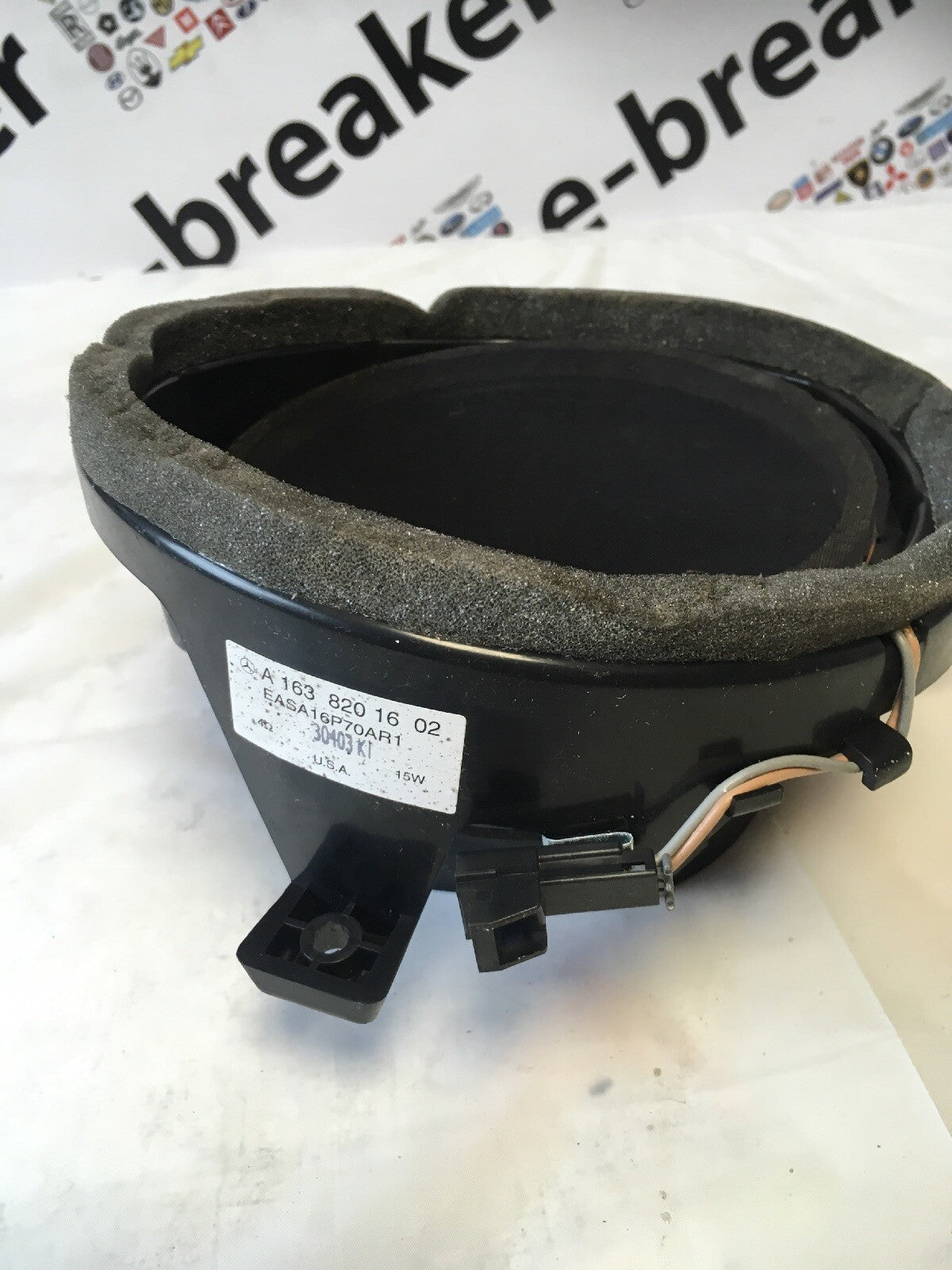 Door Speaker Front Right  From MERCEDES W163 ML270 CDI2