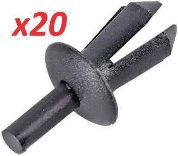 Plastic Rivet Clips for MERCEDES 5mm Trim Wheel Arch Liner Panel Splashgaurd X200