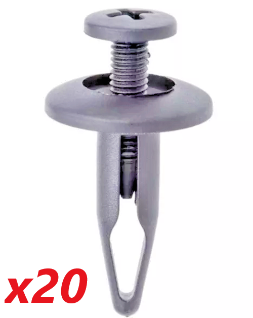 Trim fixing Rivet Screw - Ford Fiesta Ford Ranger  & B-Max 20pcs0